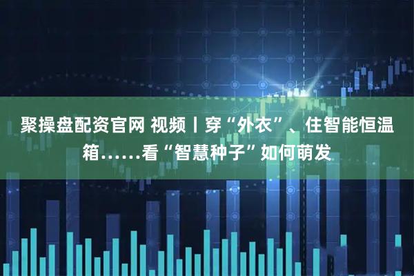 聚操盘配资官网 视频丨穿“外衣”、住智能恒温箱……看“智慧种子”如何萌发