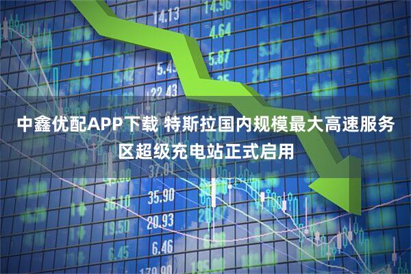 中鑫优配APP下载 特斯拉国内规模最大高速服务区超级充电站正式启用