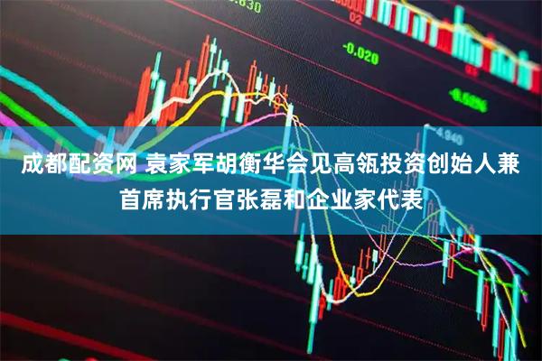 成都配资网 袁家军胡衡华会见高瓴投资创始人兼首席执行官张磊和企业家代表